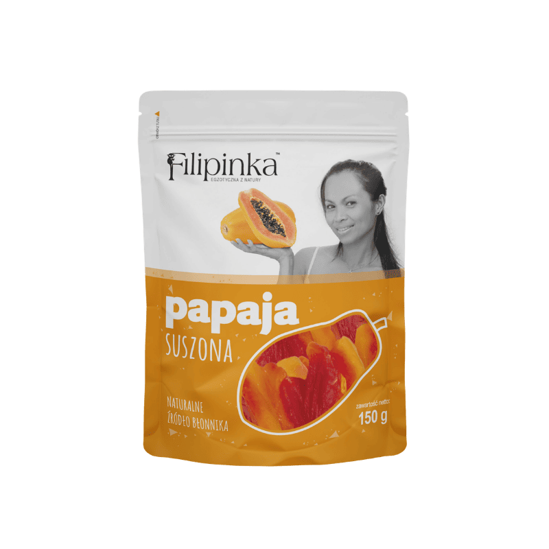 Filipinka Papaja Suszona 150g