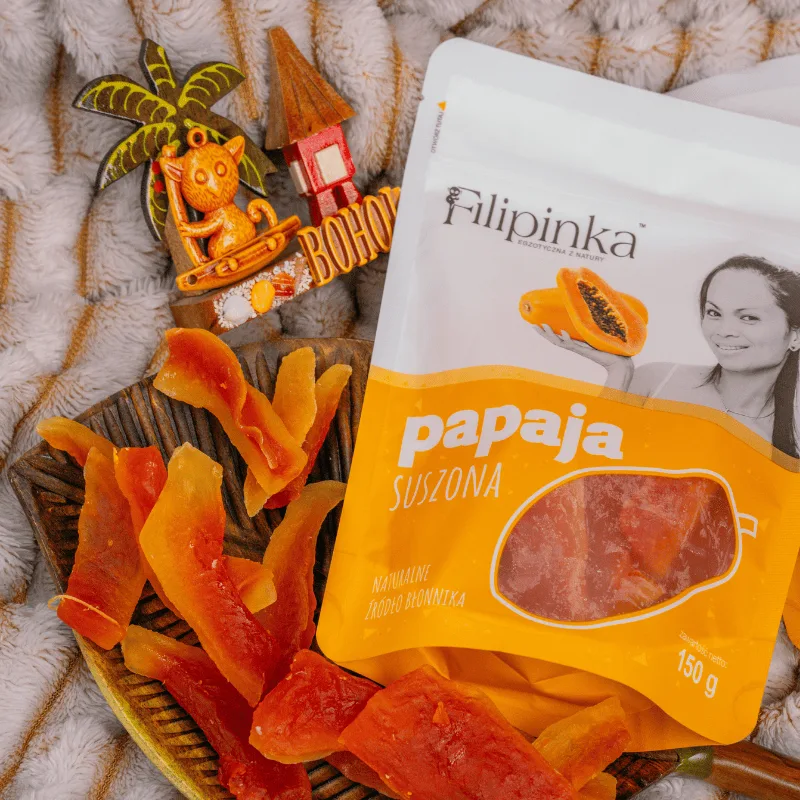 Filipinka papaja słodka strona tropików