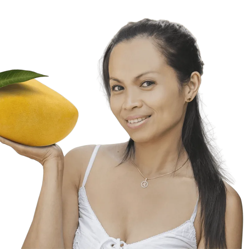 filipinka Jenny z mango bez tła