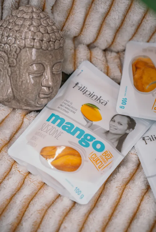 suszone mango bez dodatku cukru Filipinka spec